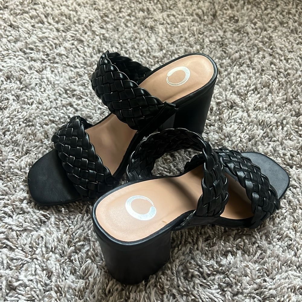 Black heels
